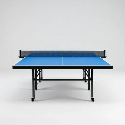 Table de ping-pong pliante bleue 274 x 152.5 x 76 cm plateau MDF 15 mm rectangulaire