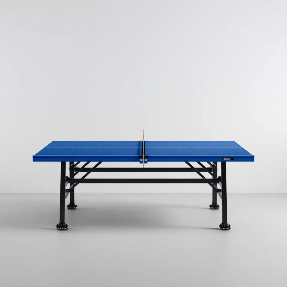 Table de ping-pong intérieure bleue 274 x 152.5 x 76 cm plateau MDF 25 mm rectangulaire